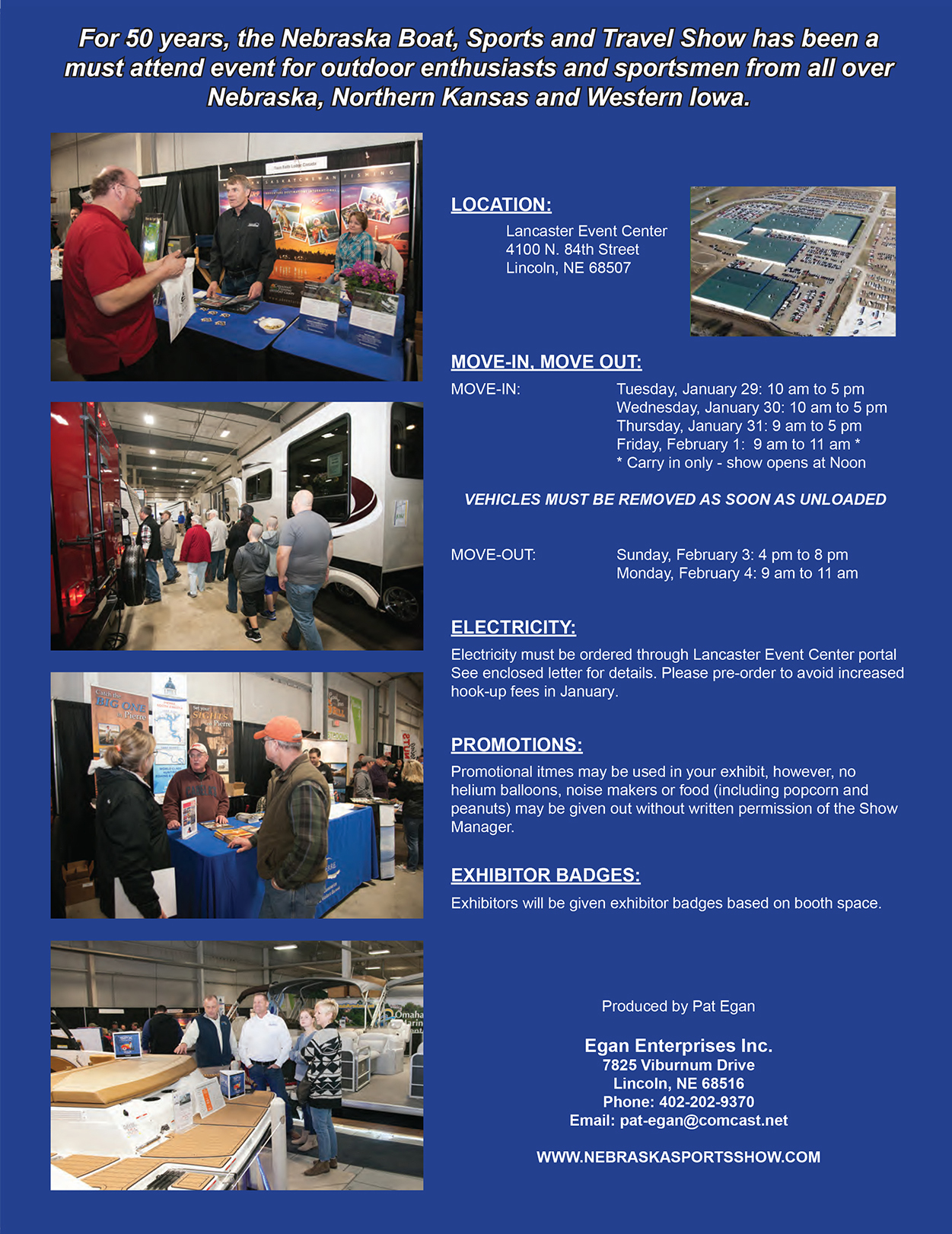Nebraska Boat Sport And Travel Show If You Can T See The Images On Your Browser A Copy Of Brochure Cover Back And Floor Plan